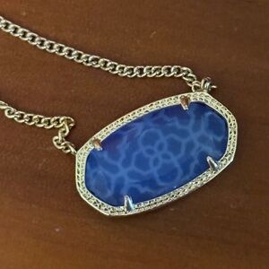 Kendra Scott Blue Stone Necklace